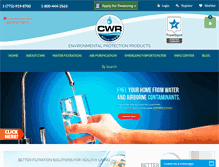 Tablet Screenshot of cwrenviro.com